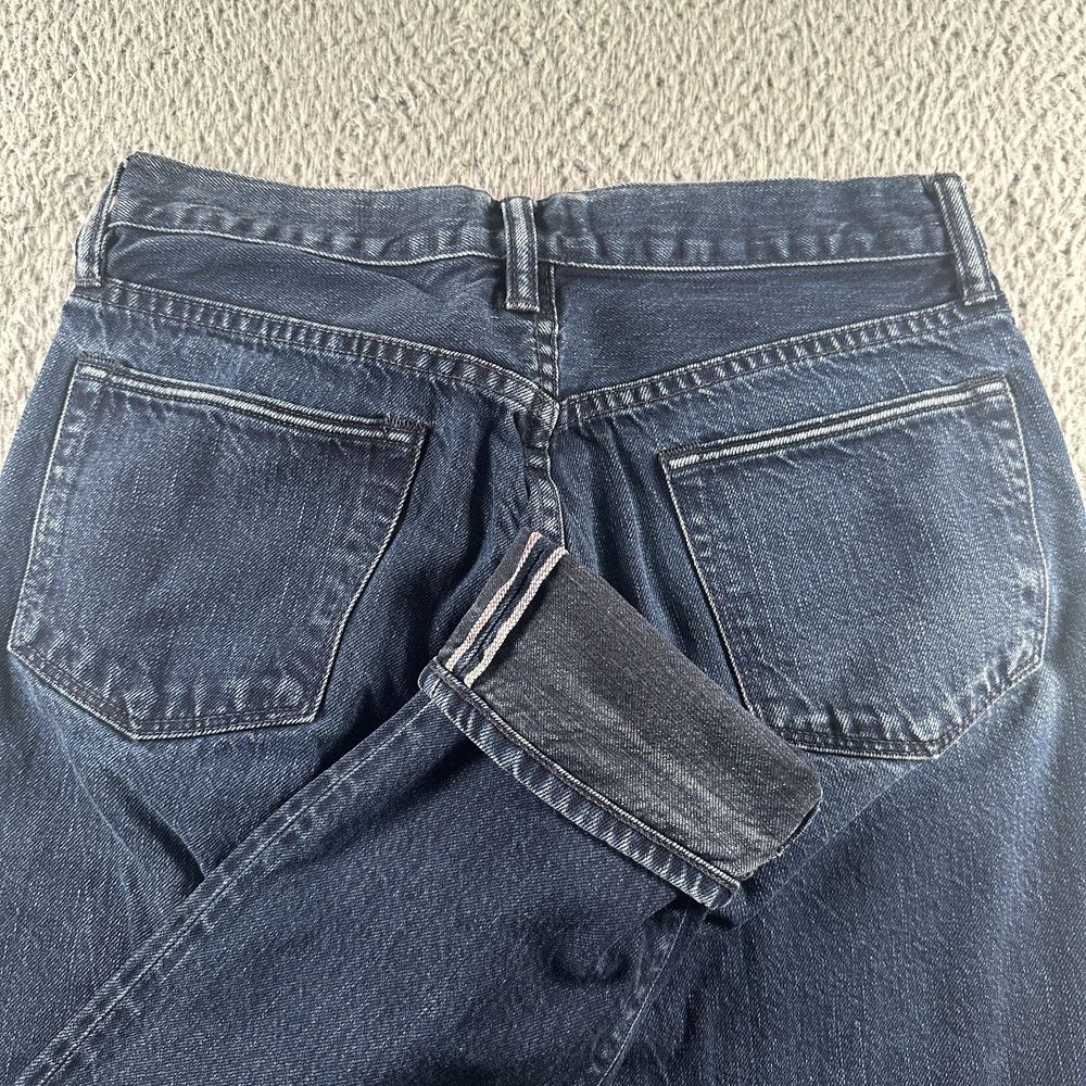 Simon Miller Pilot Selvedge Jeans Mens 29x32 Blue Slim Button Fly Made In USA
